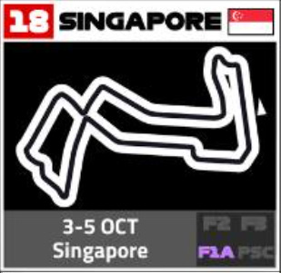 Marina Bay circuit layout