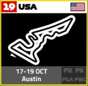 COTA circuit layout