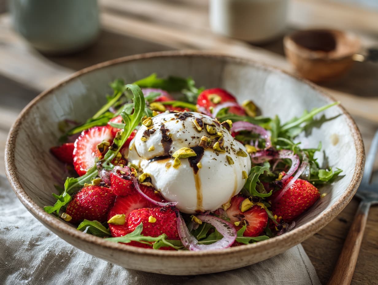 Strawberry Burrata Salad