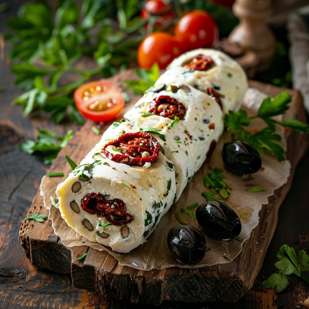 Antipasto Geitenkaasrol