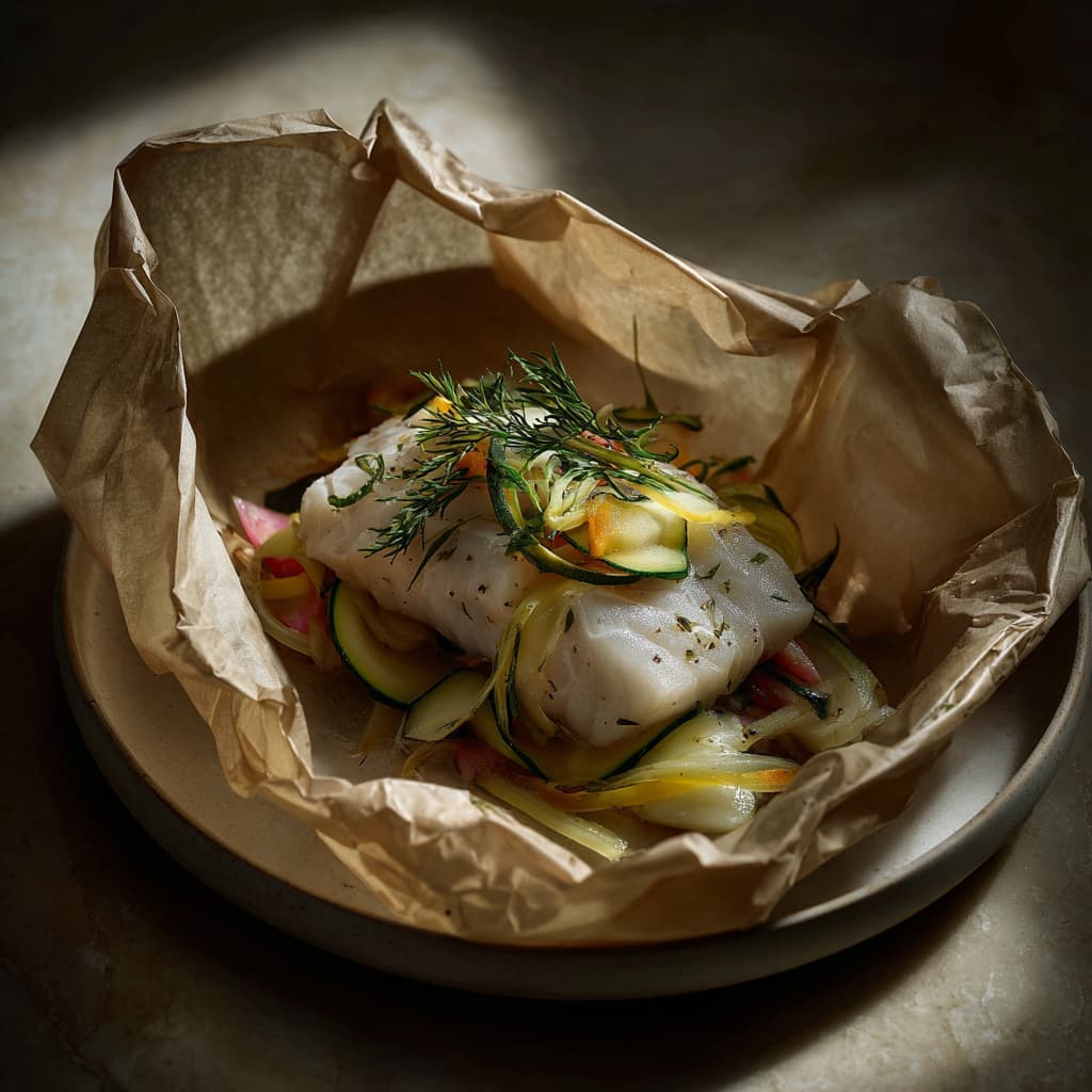 Cod en Papillote
