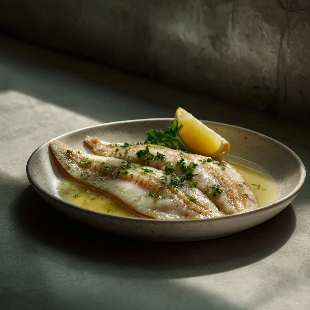 Dover Sole with Butter Sauce