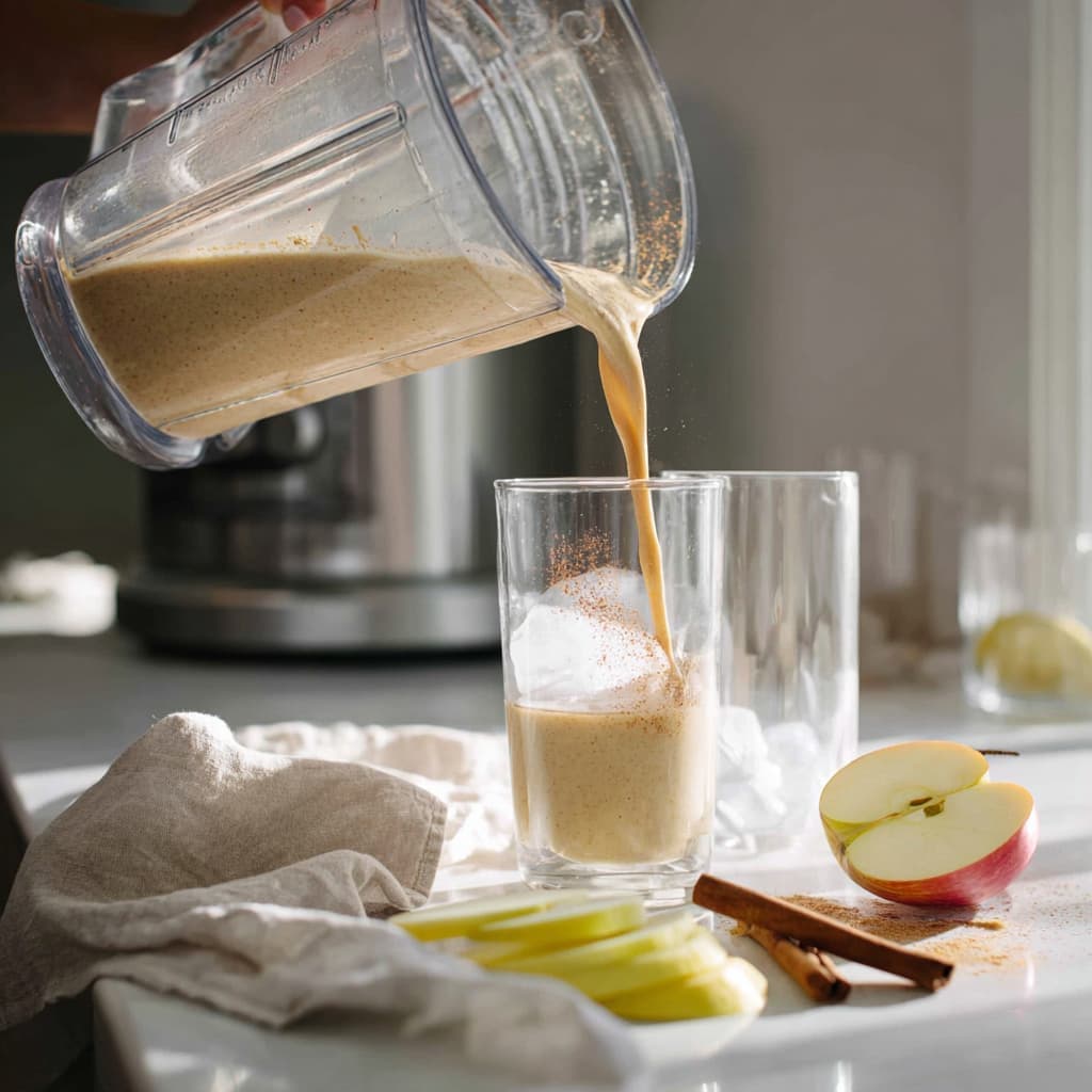 Effe snel; Frisse appel-drink
