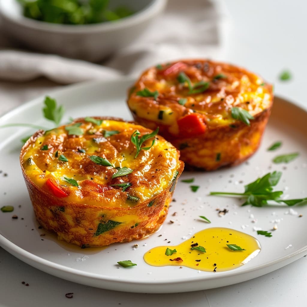 Eimuffins met groenten