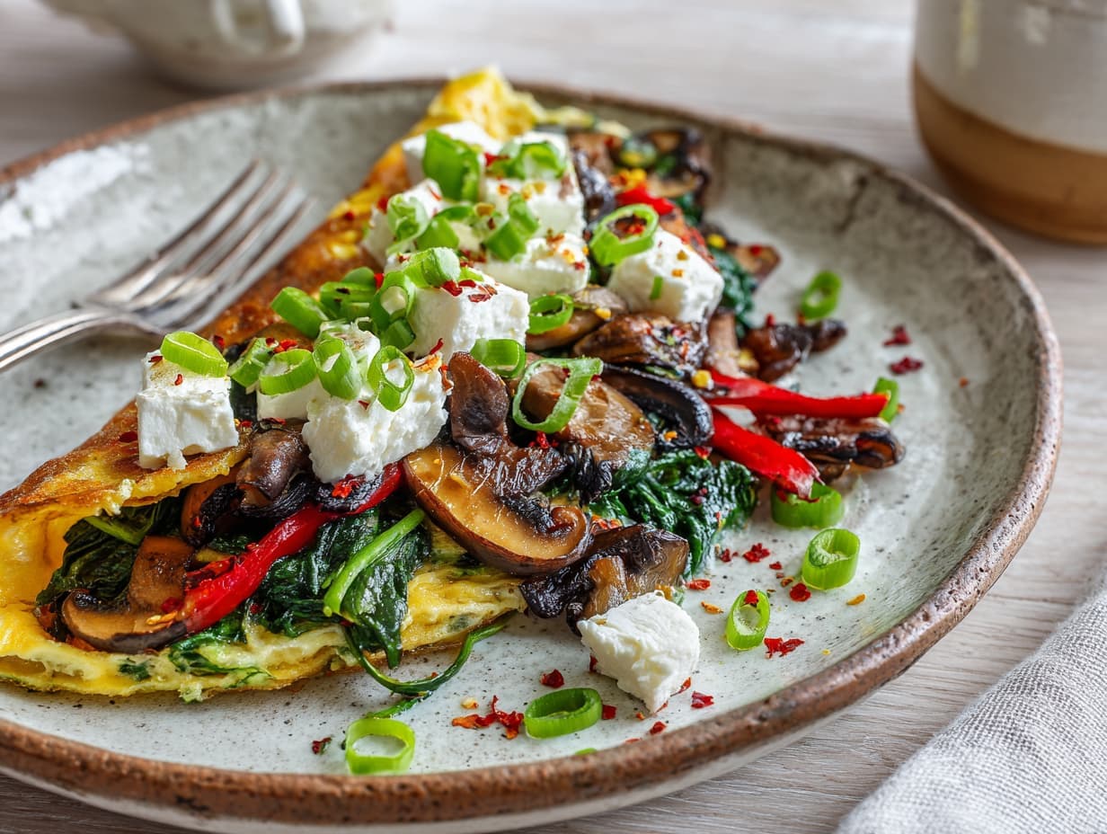 Protein-Rich Asian Omelette