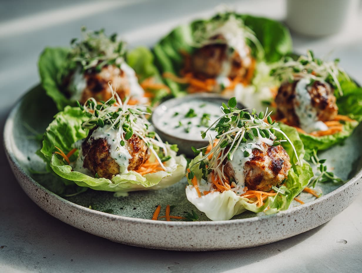 Chicken Korma Meatballs