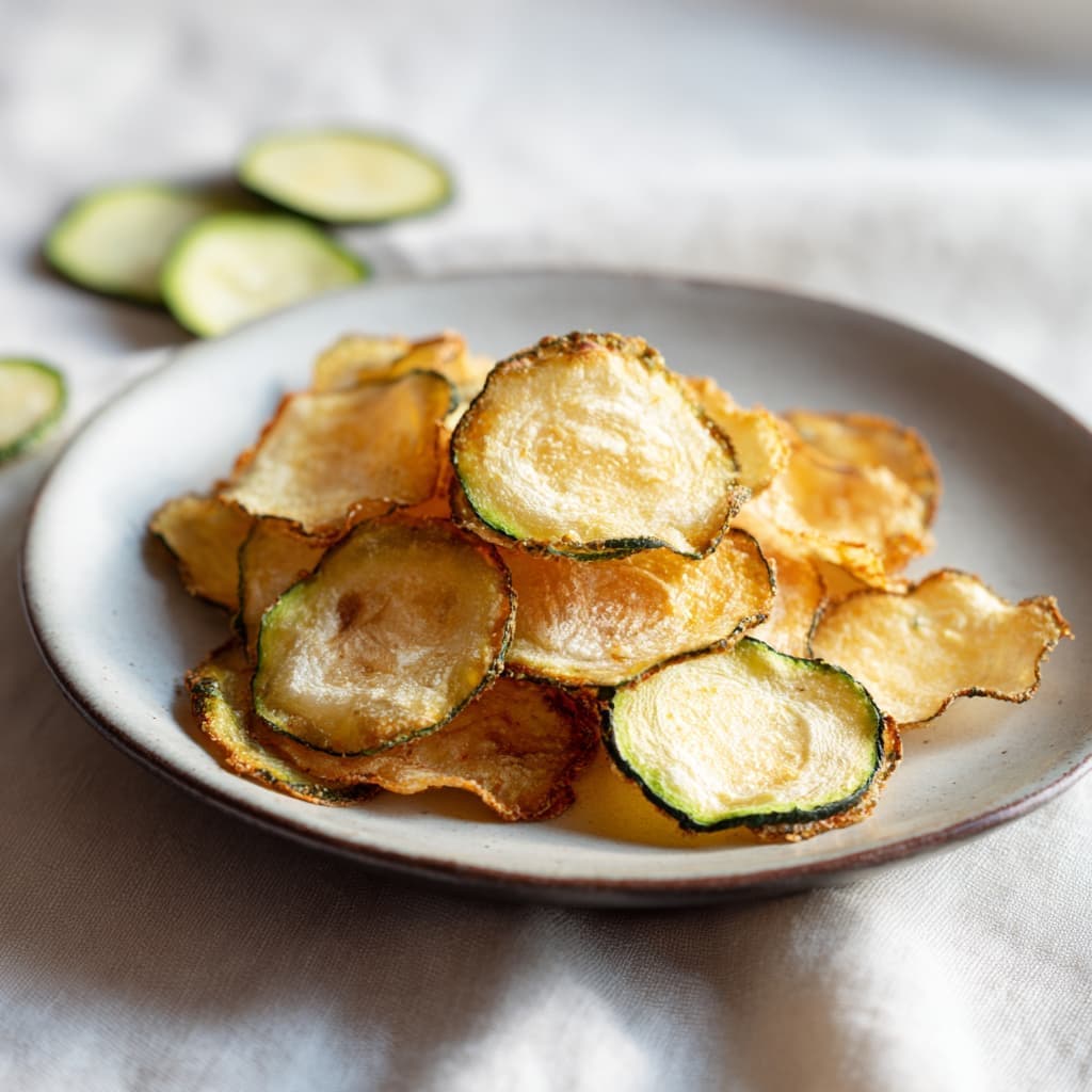 Krokante Courgette Chips