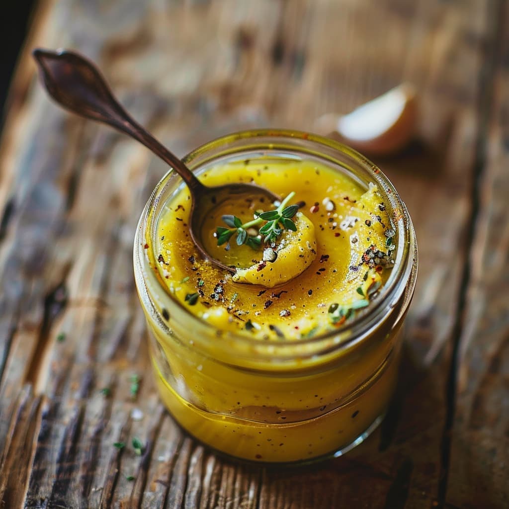 Kruidige ghee-dip