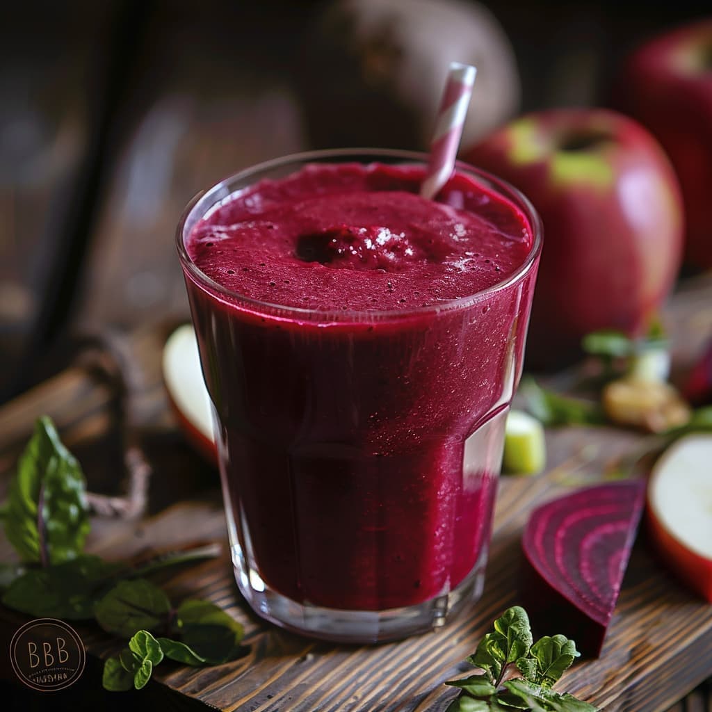 Rode bietensmoothie