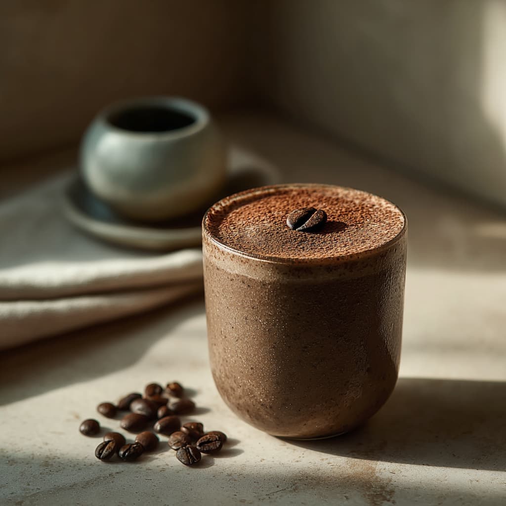Romige Koffie-Cacao Smoothie
