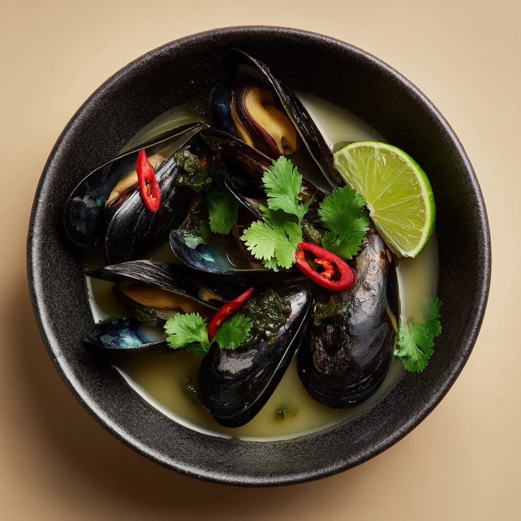 Thai-Style Mussels