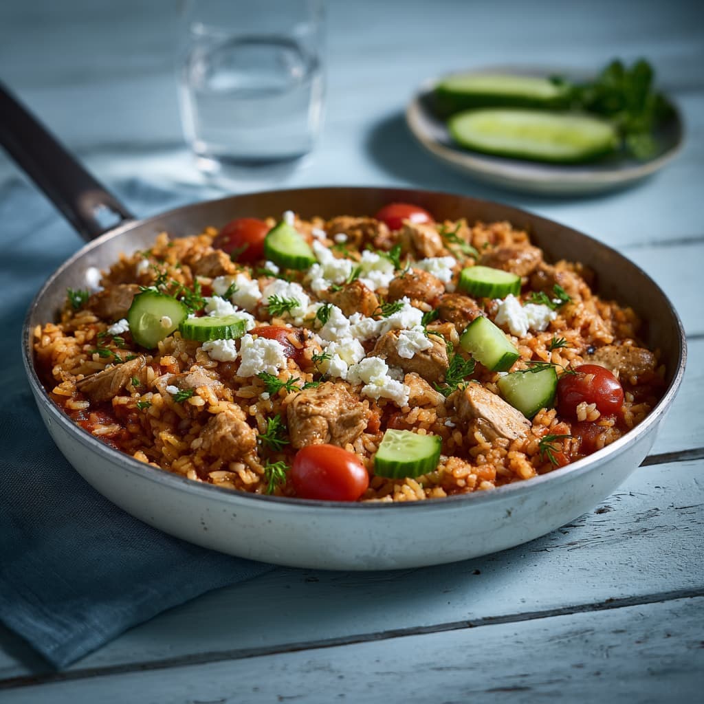 Tomato Rice with Chicken
