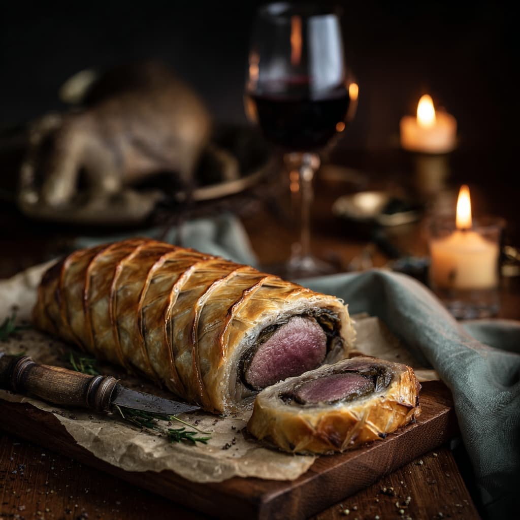 Venison Wellington