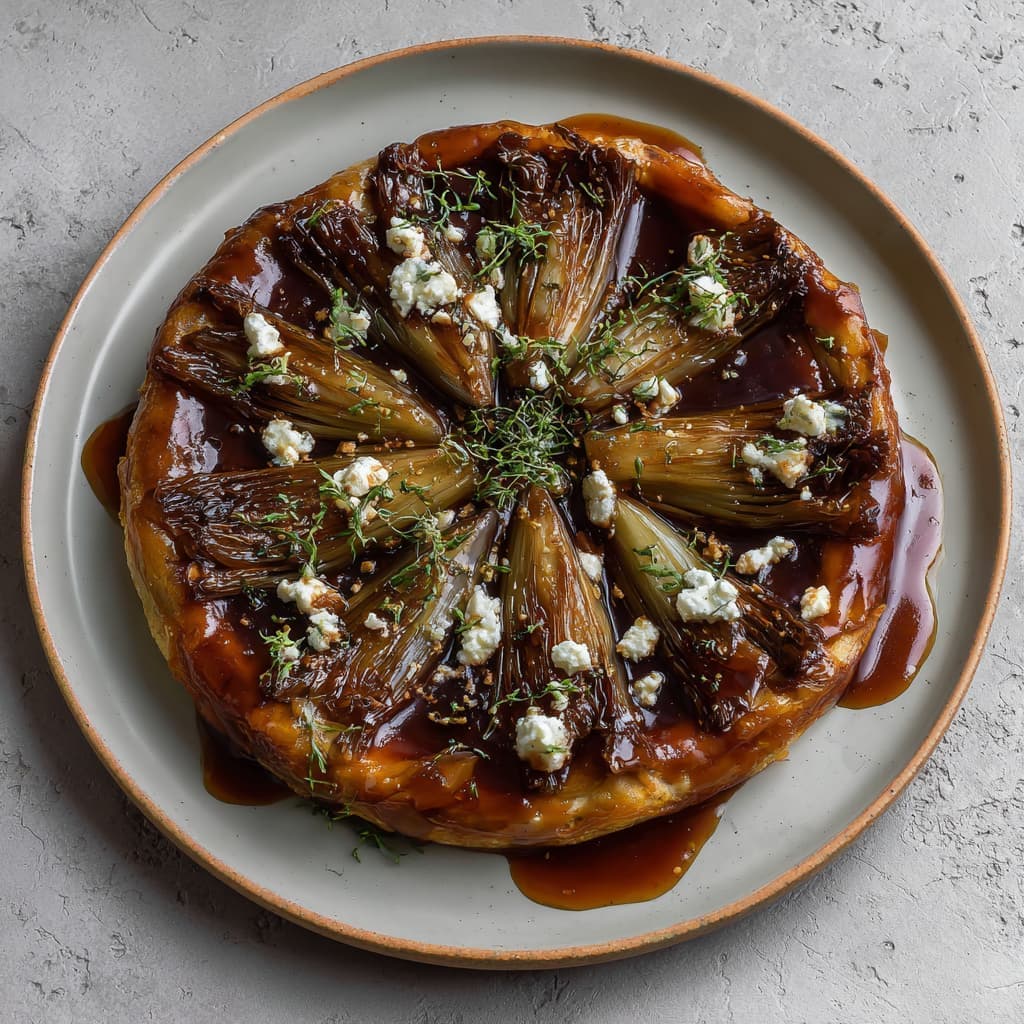 Witlof tarte tatin