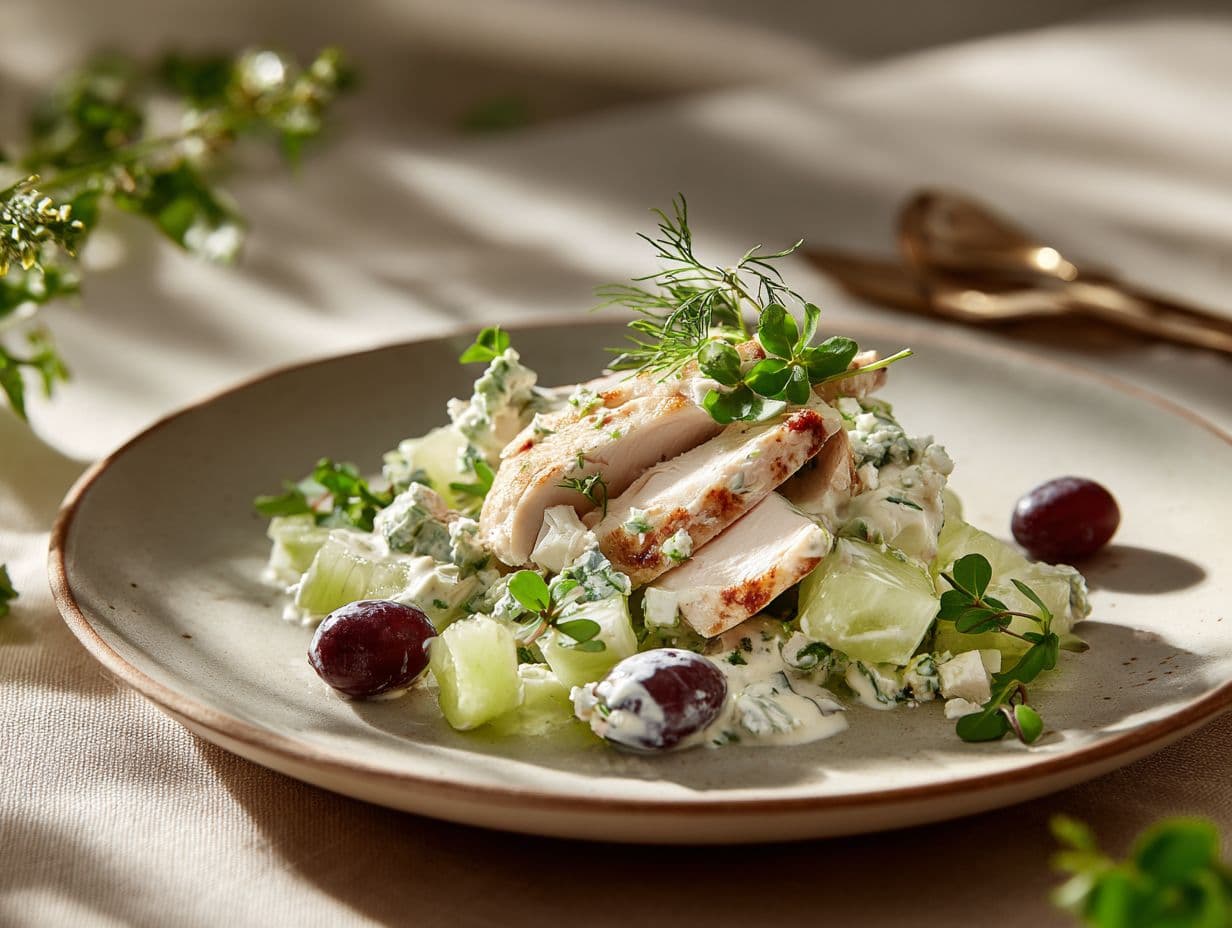 Waldorf Salad with Chicken